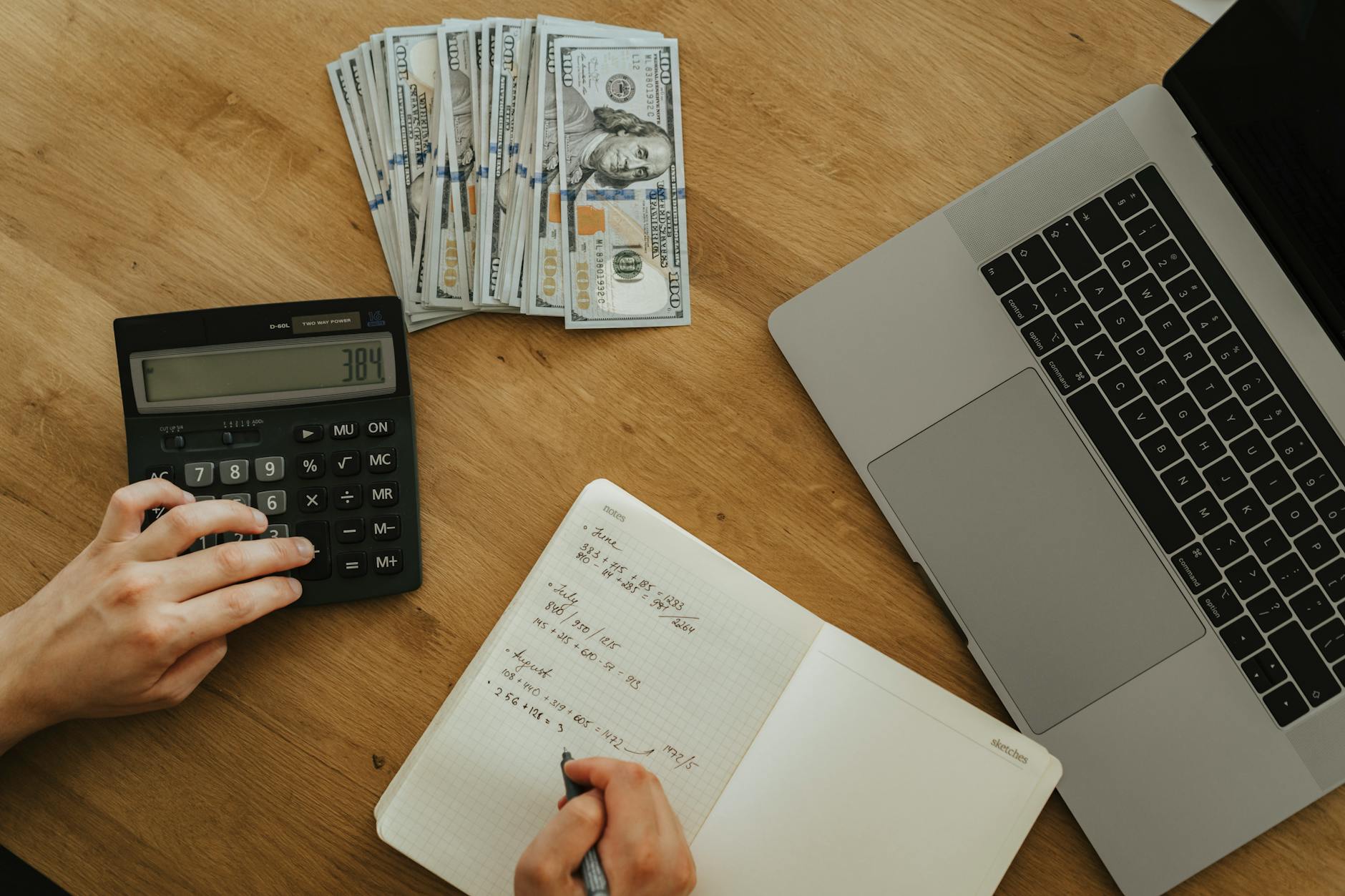 Calcul du budget total pour le prix d'une refonte de site web