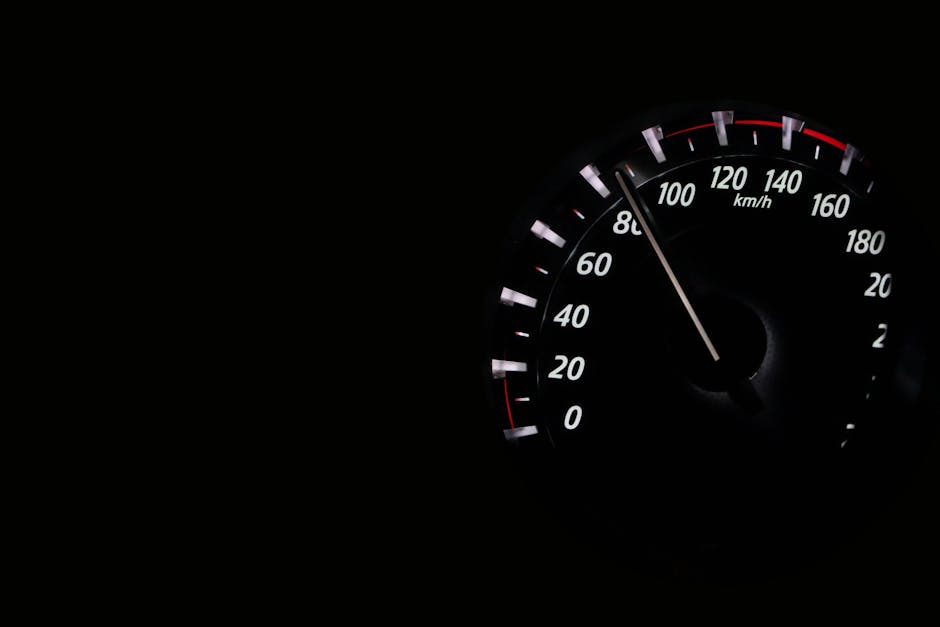 Indicateur de vitesse symbolisant le TTFB et la performance d'un hébergement web